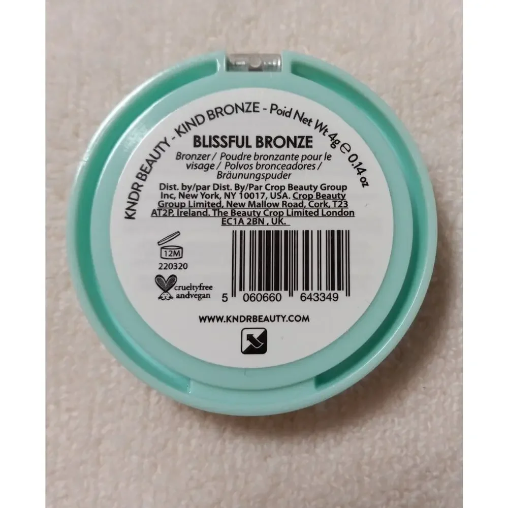 KNDR Beauty - Kind Bronze Bronzer - BLISSFUL BRONZE - 0.14oz NEW